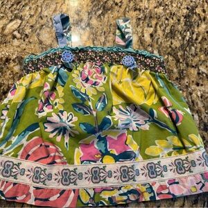 Colorful Floral Patterned Dress